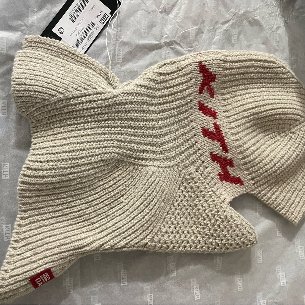 Kith for Oakley Pro ZW Knit Balaclava -Sandrift brand new in hand